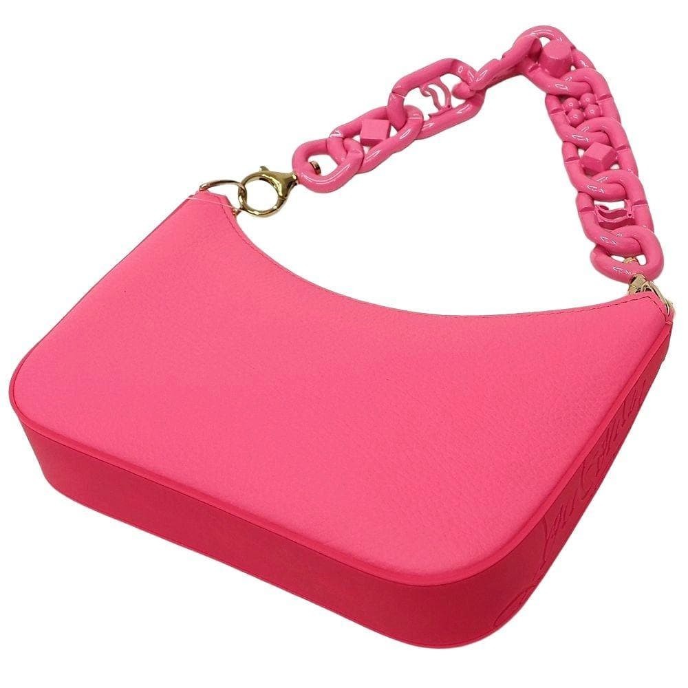 Christian Louboutin Loubilia 1235471 Chain Bag Pink US 7.9in Leather New Japan