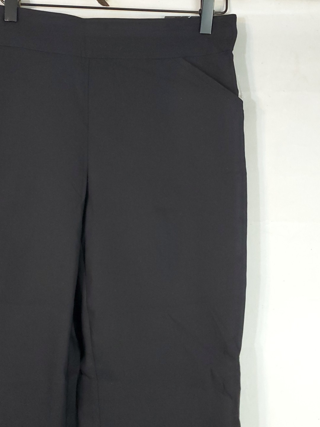 Counterparts Women’s Super Stretch Slim Leg Pants Size Large Pull-On – Black