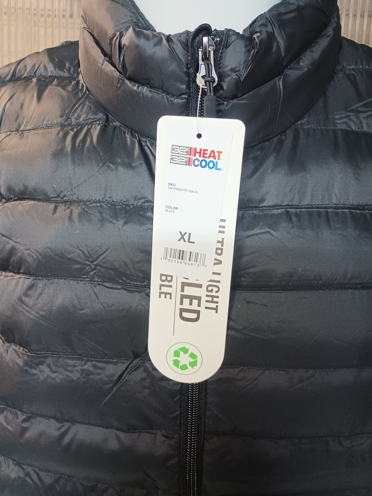 NWT 32 DEGREE HEAT 32 Degree cool jacket unisex Black Medium