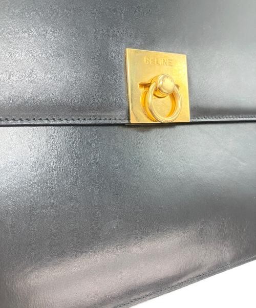 CELINE Leather handbags black