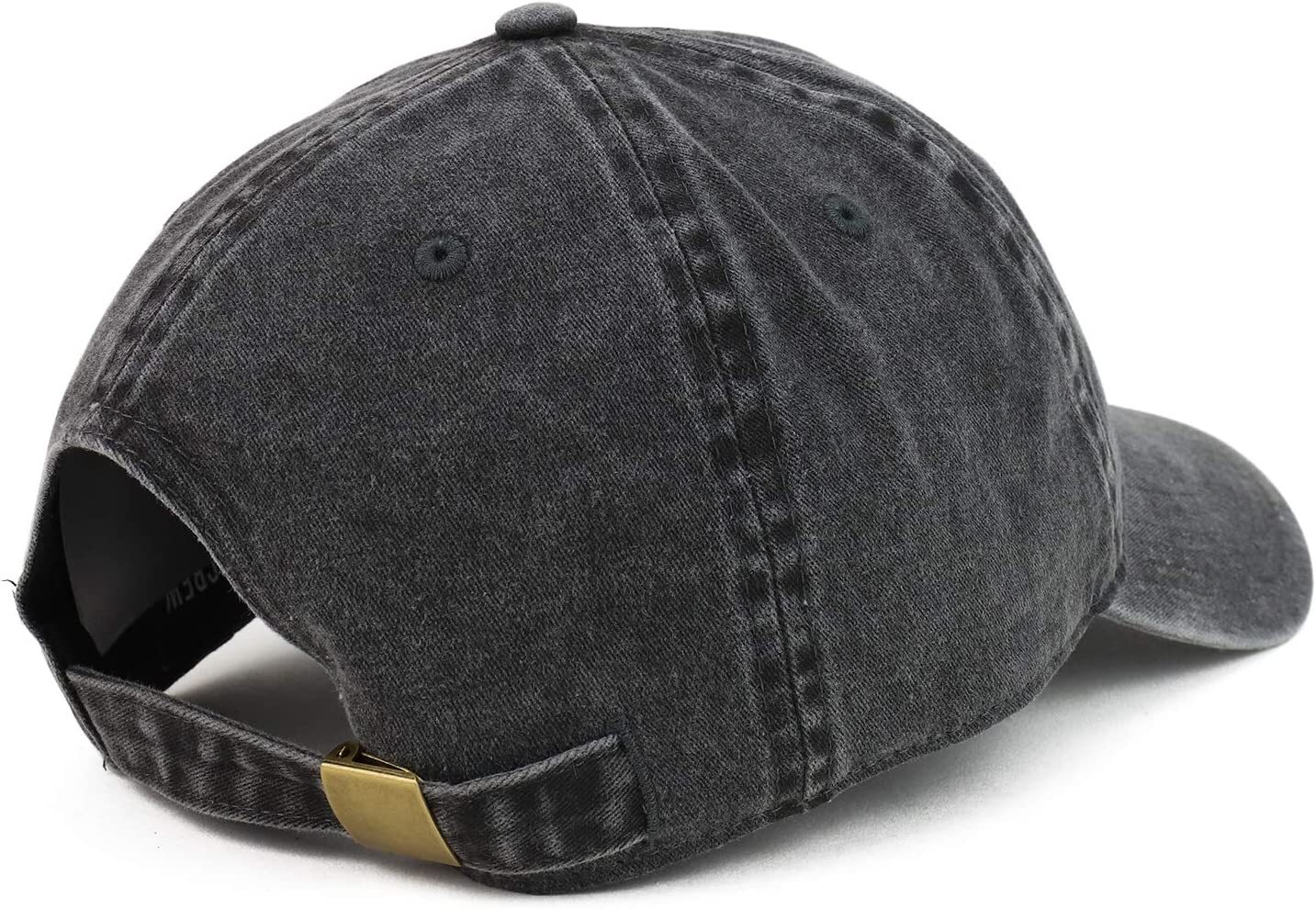Unisex Plain Dyed Washed 100% Cotton Adjustable Polo Style Baseball Dad Cap Hats