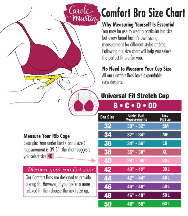Front Adjustable Comfort Bra