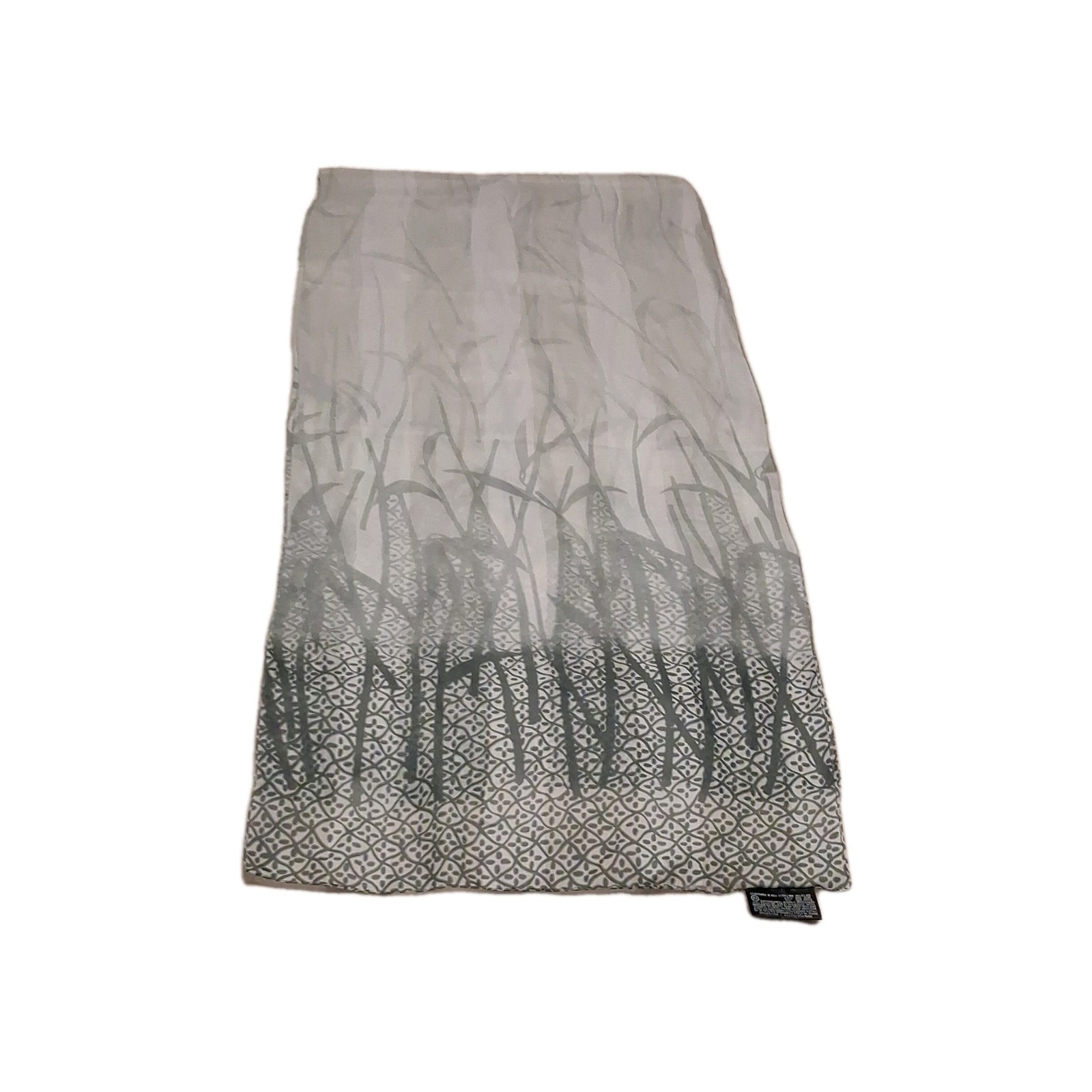 vintage 1986 The Rack London WWF Logo 66×20 Rectangle Scarf made in Italy