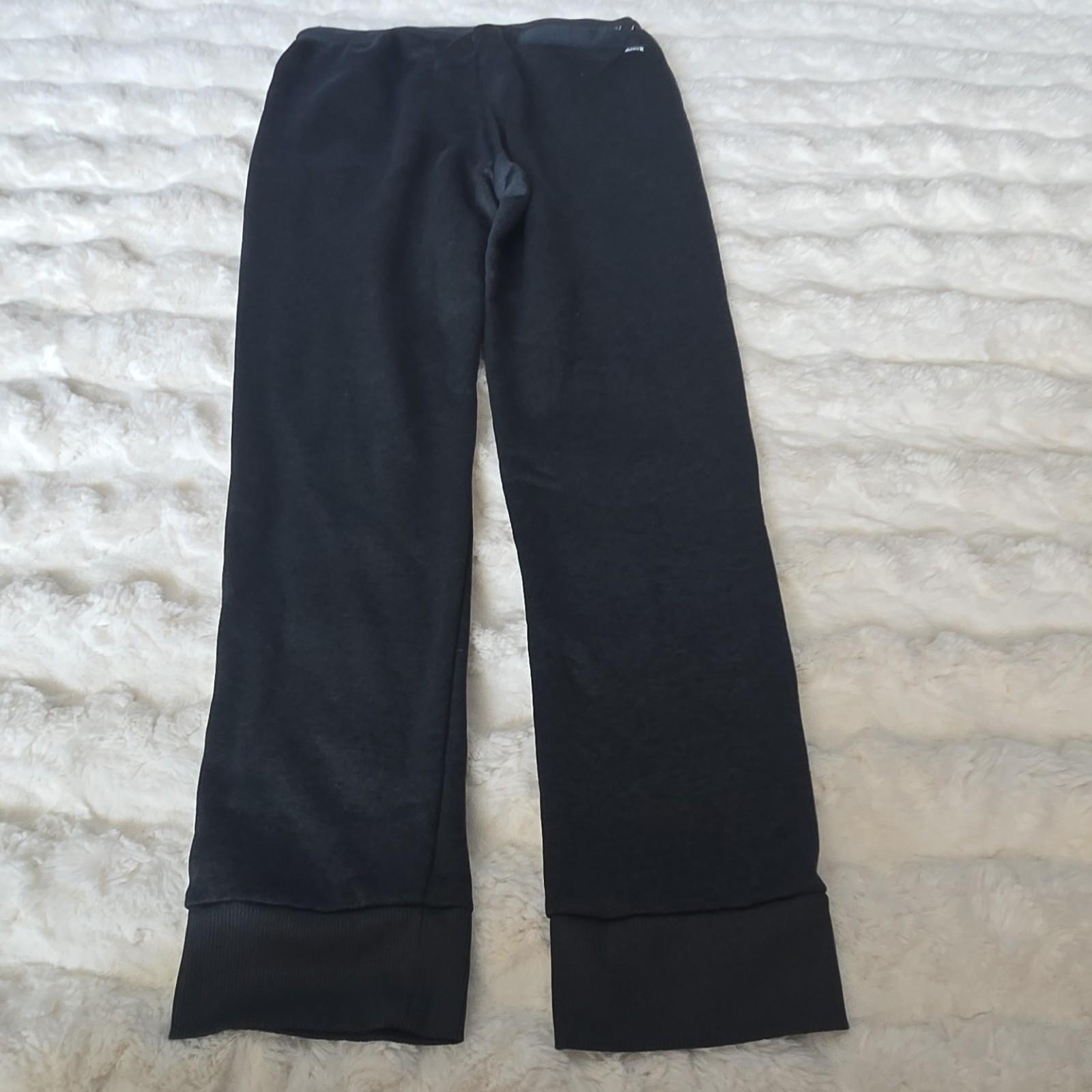 Hurley Men’s XL Black Straight Pants Activewear Zipper Pocket Button Closure