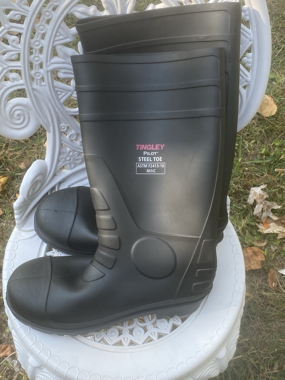 Tingley Pilot Steel Toe Boot ASTM F2413-18 M/I/C Men’s Size 12 Hunting Fishing