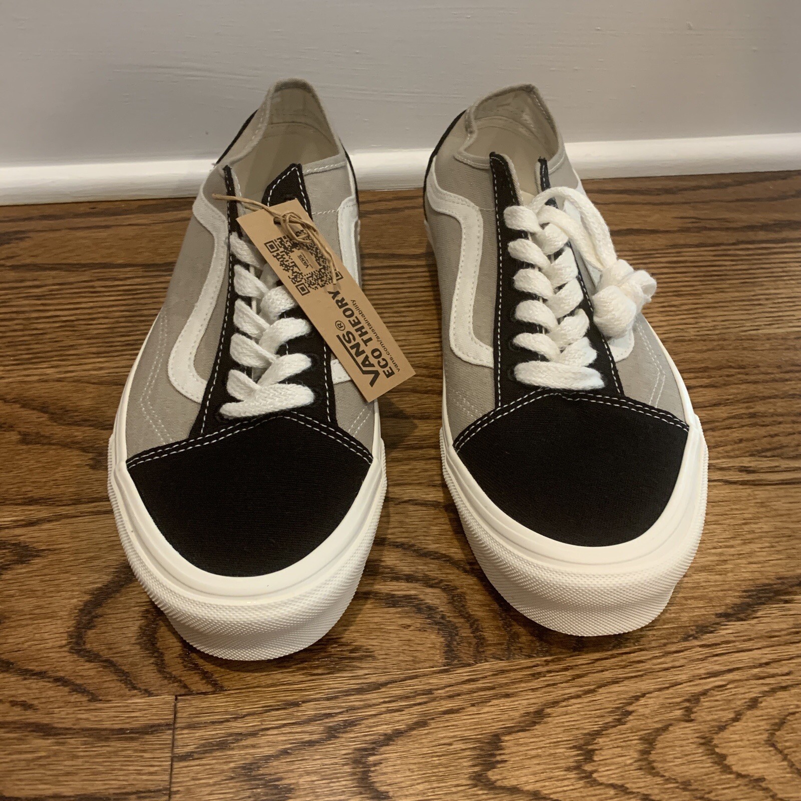 Vans Old Skool Theory Tapered Black & Beige Sneakers Shoes Men’s Size 10