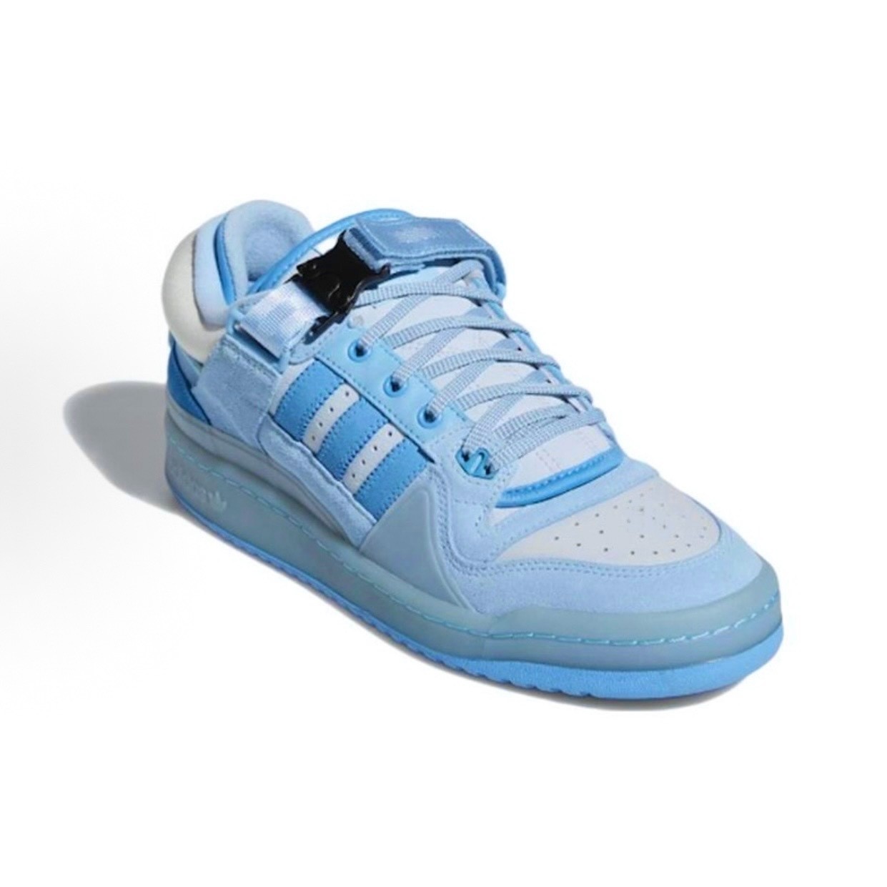 Bad Bunny × adidas Forum Buckle Low Blue Tint GY9693 NEW WITH BOX