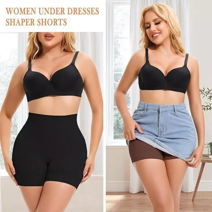 NIP / SHAPEMINT Essentials Women’s HIGH WAISTED SHAPER BOYSHORTS Panties – 4XL