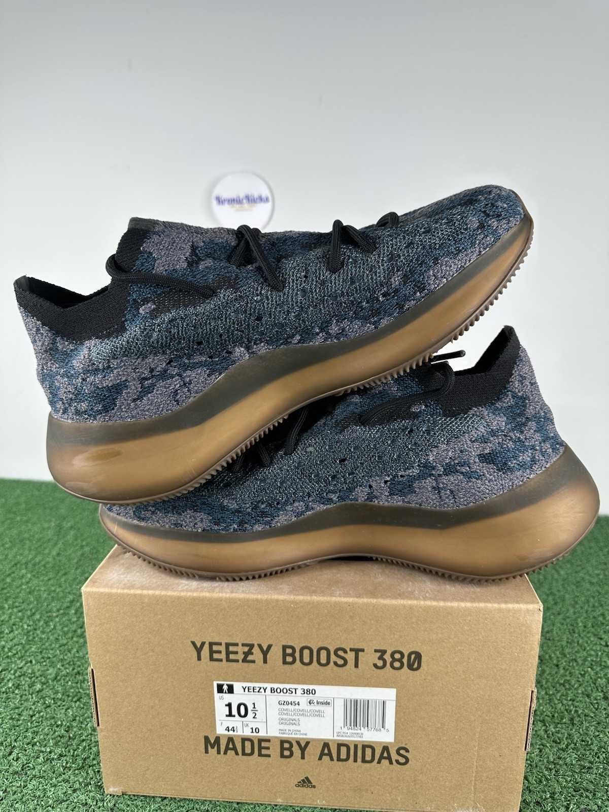 Size 10.5 – adidas Yeezy Boost 380 Covellite – OG Box