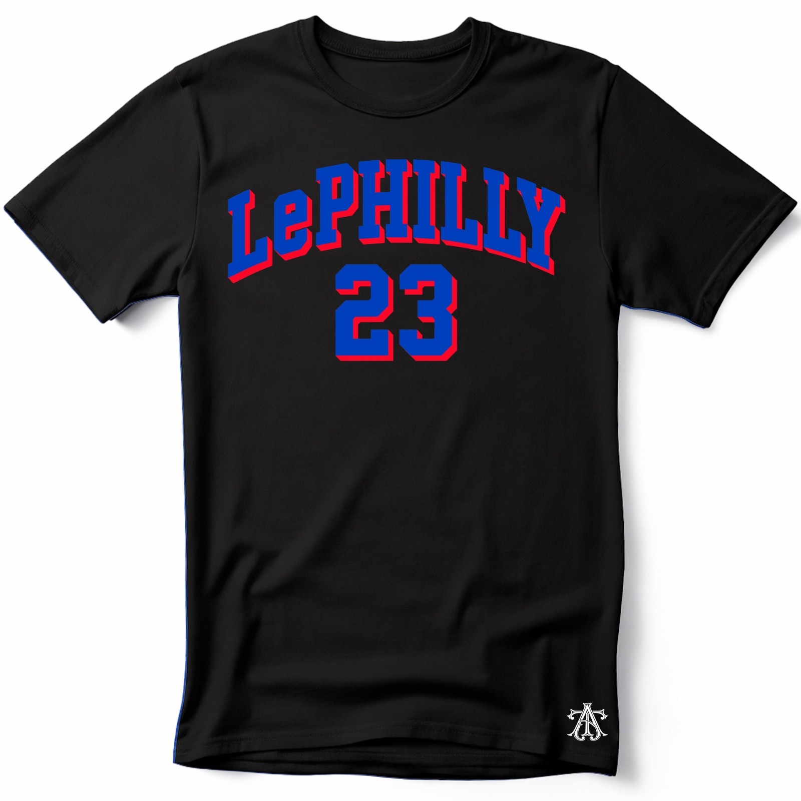 LePHILLY 23 | Philadelphia Basketball themed Ring Spun Cotton T-Shirt