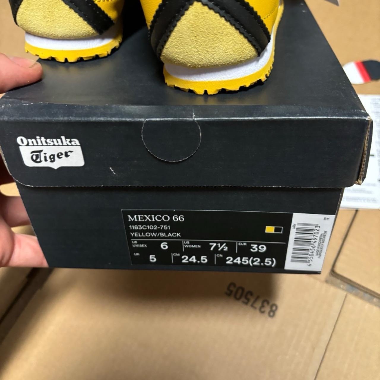 Onitsuka Tiger MEXICO 66 Kill Bill 1183C102-751 YELLOW BLACK