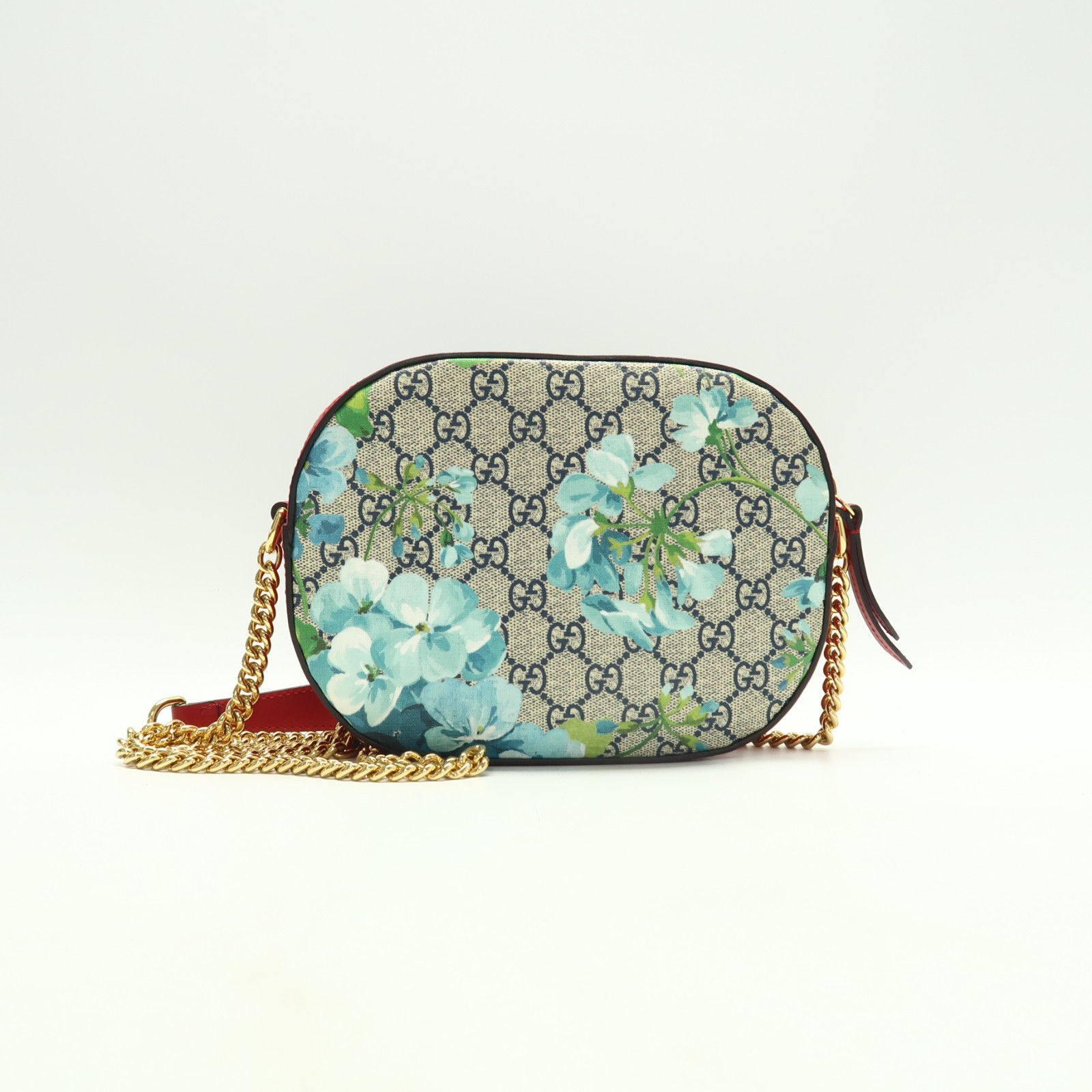 Gucci Blooms Brown Canvas Shoulder Bag T10408033