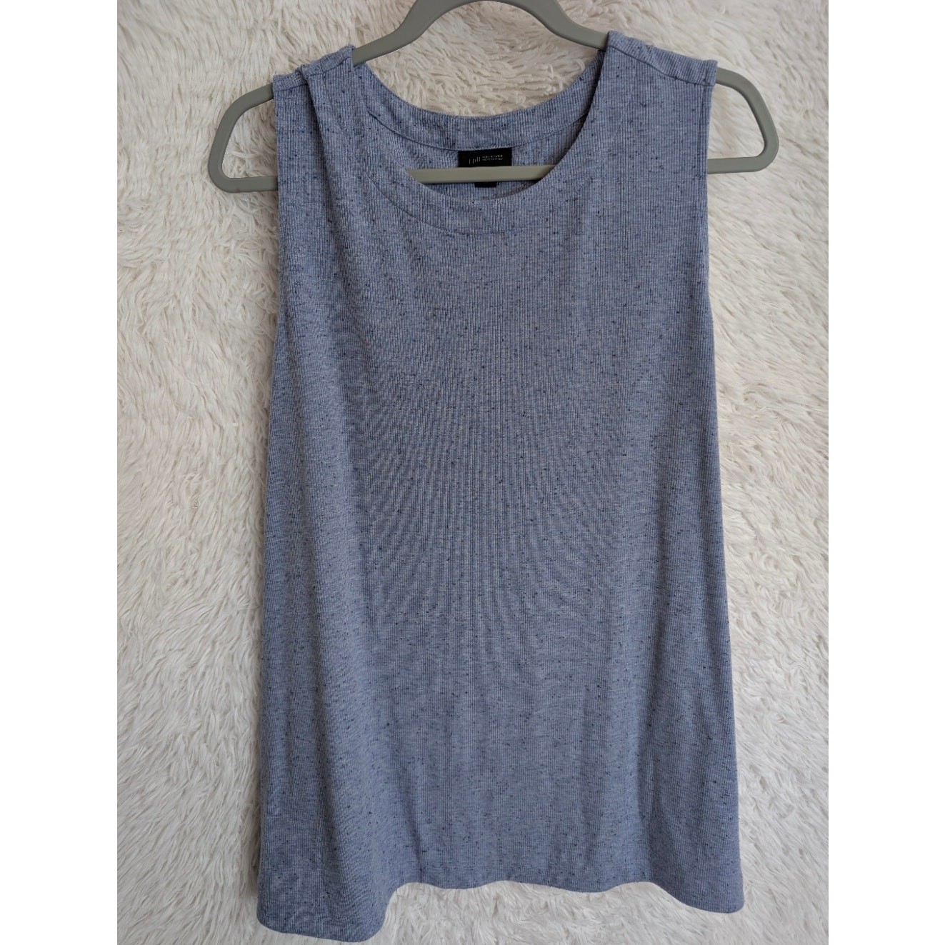 J. Jill Knit Sleeveless Top Women’s 2X Blue Stretch Classic Everyday