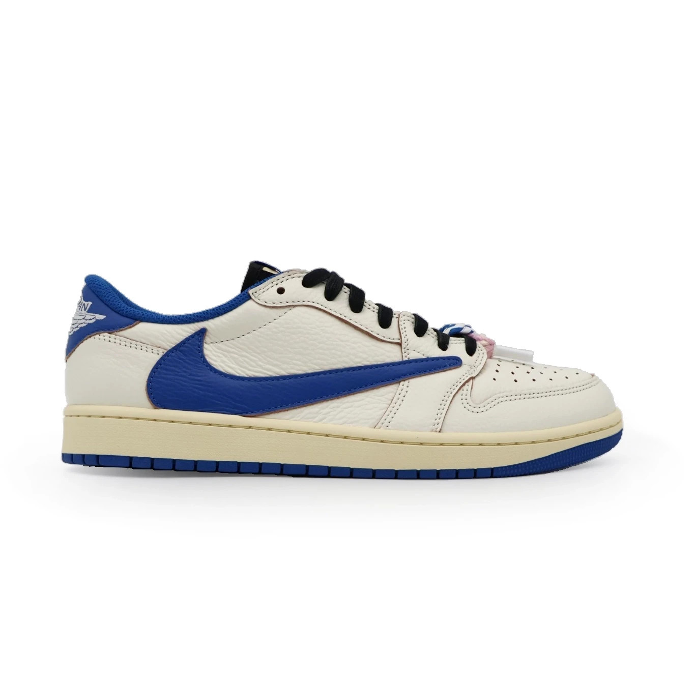 DM7866-104 Travis Scott × fragment design × Nike Air Jordan 1 Low (Men’s)