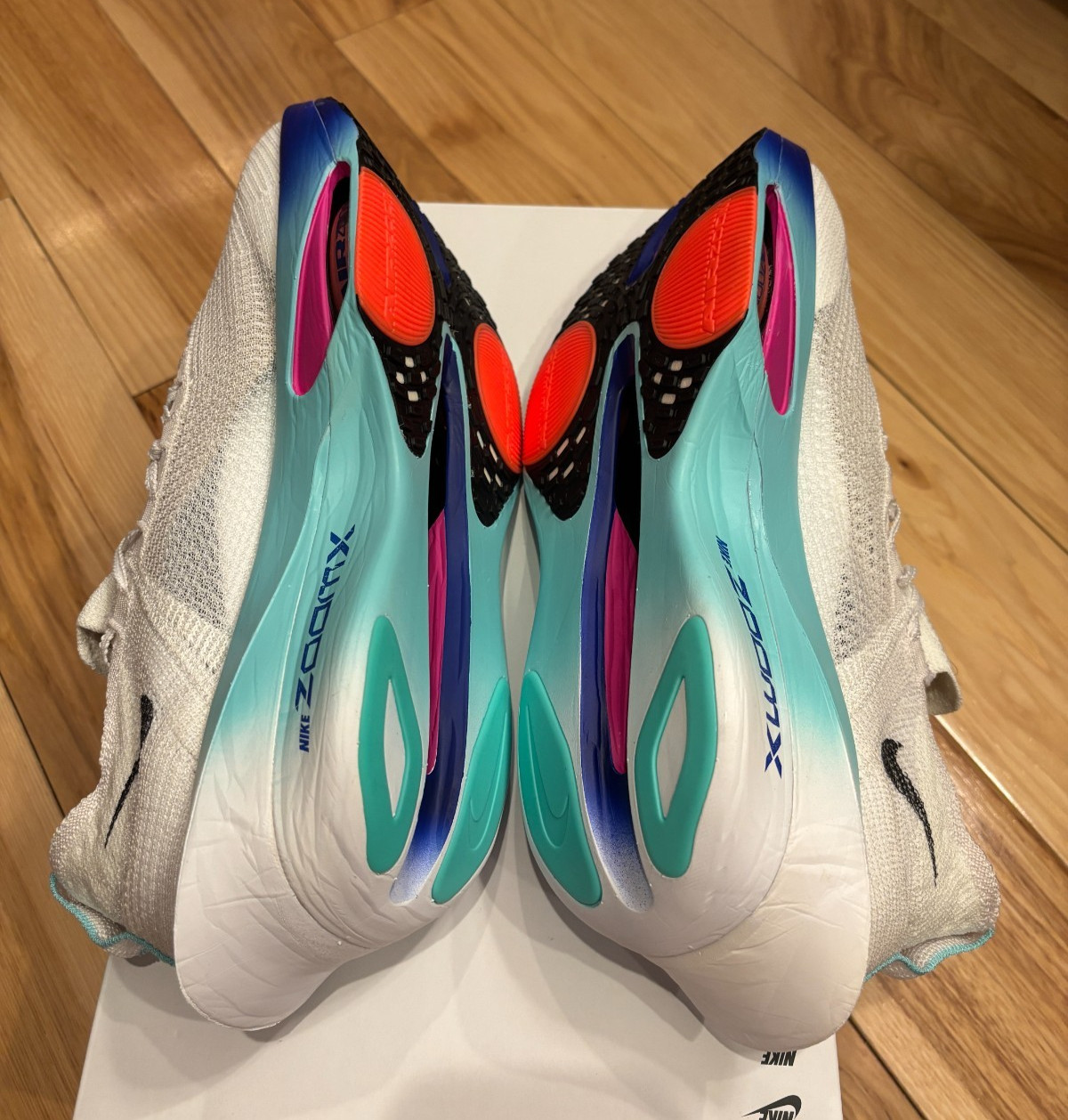 Nike Air Zoom Alphafly Next% 3 White Black Hyper Turquoise FD8311 104 Size 12