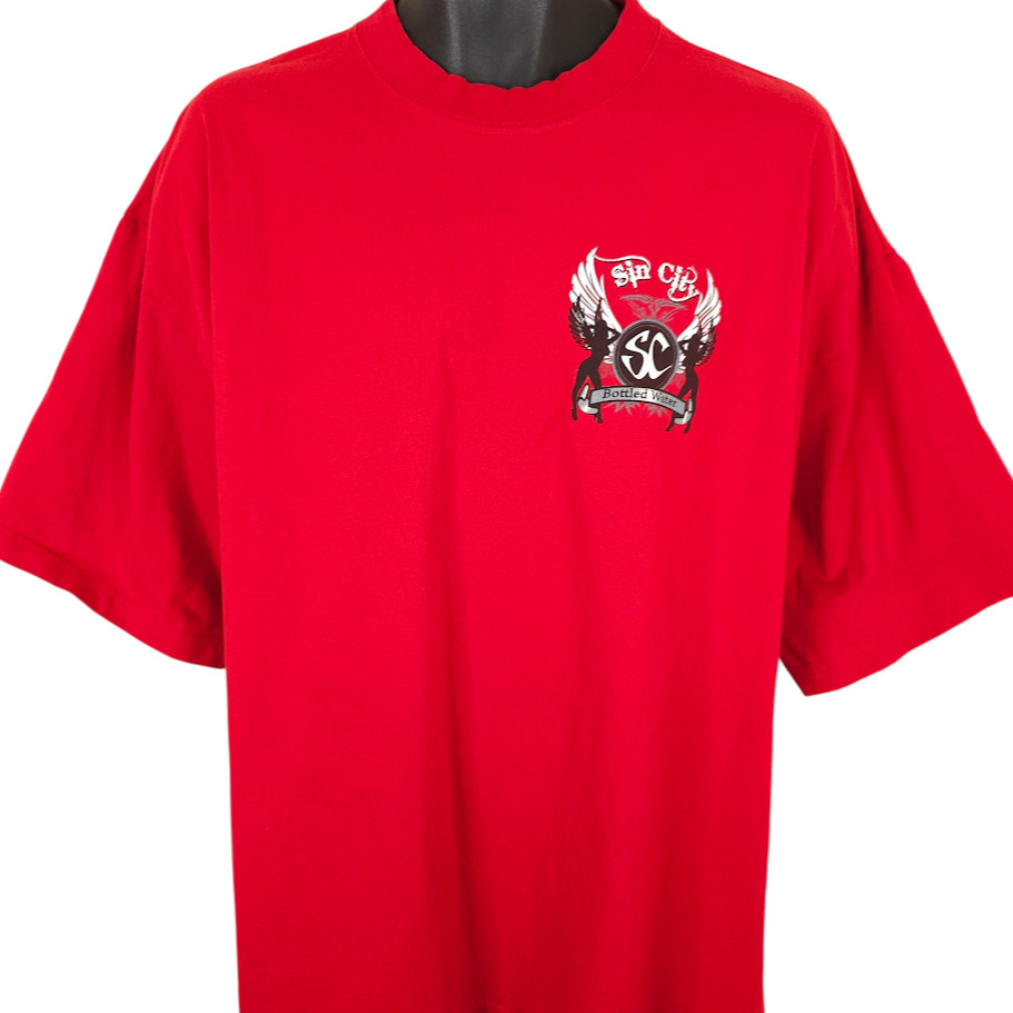 Las Vegas High Roller T Shirt Mens Size 3XL Red Sin City Travel Destination