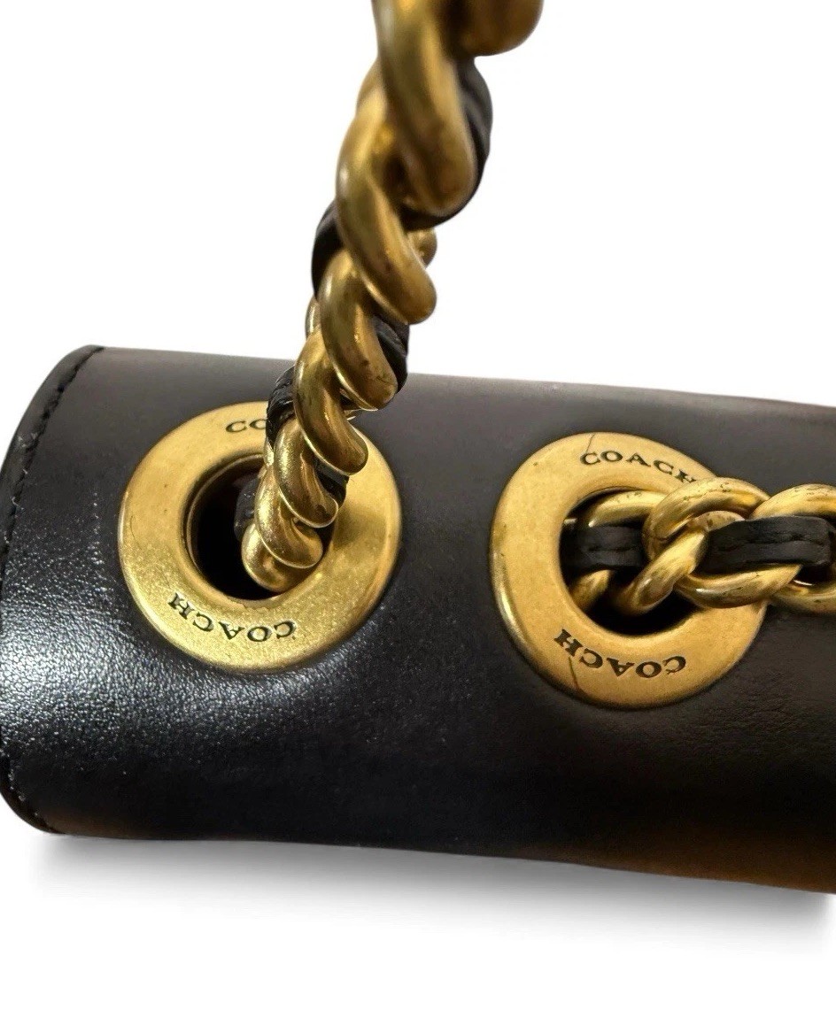 Coach Madison Convertible Shoulder Bag Refined Calf Leather