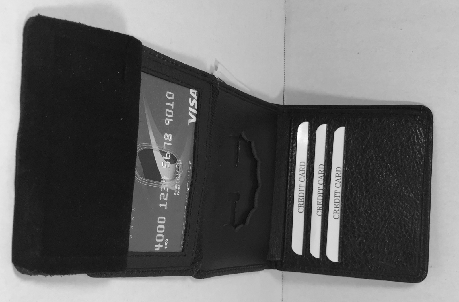 NEW DOC NEW YORK STATE CORRECTION OFFICER BADGE WALLET BI-FOLD SUPERIOR LEATHER