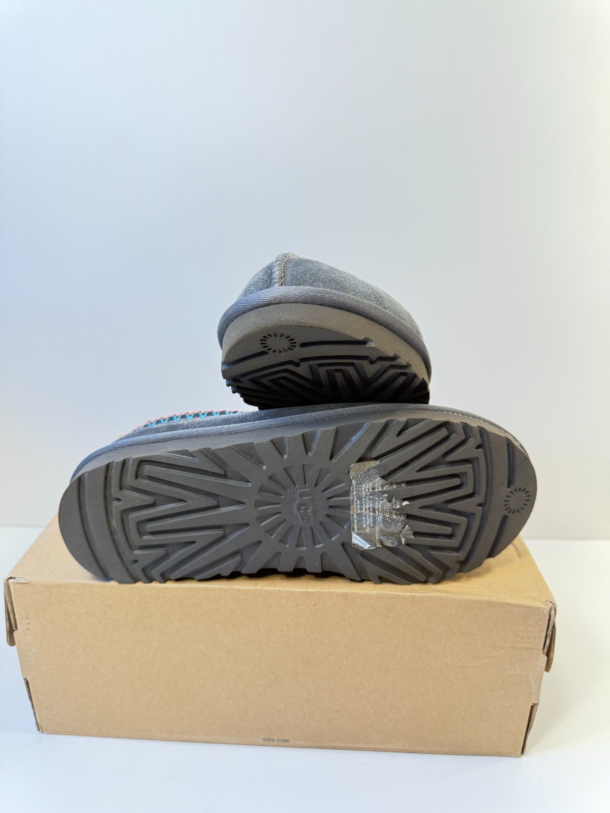 14. Ugg Womens Tasman Slip On Grey-US 7
