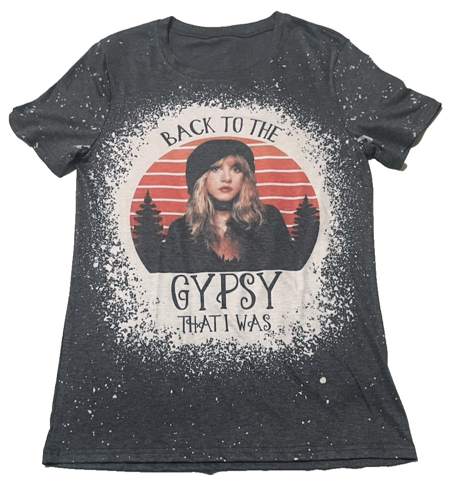 STEVIE NICKS ~ Back To The Gypsy That I Was ~ Vtg Style T-Shirt ~ Small