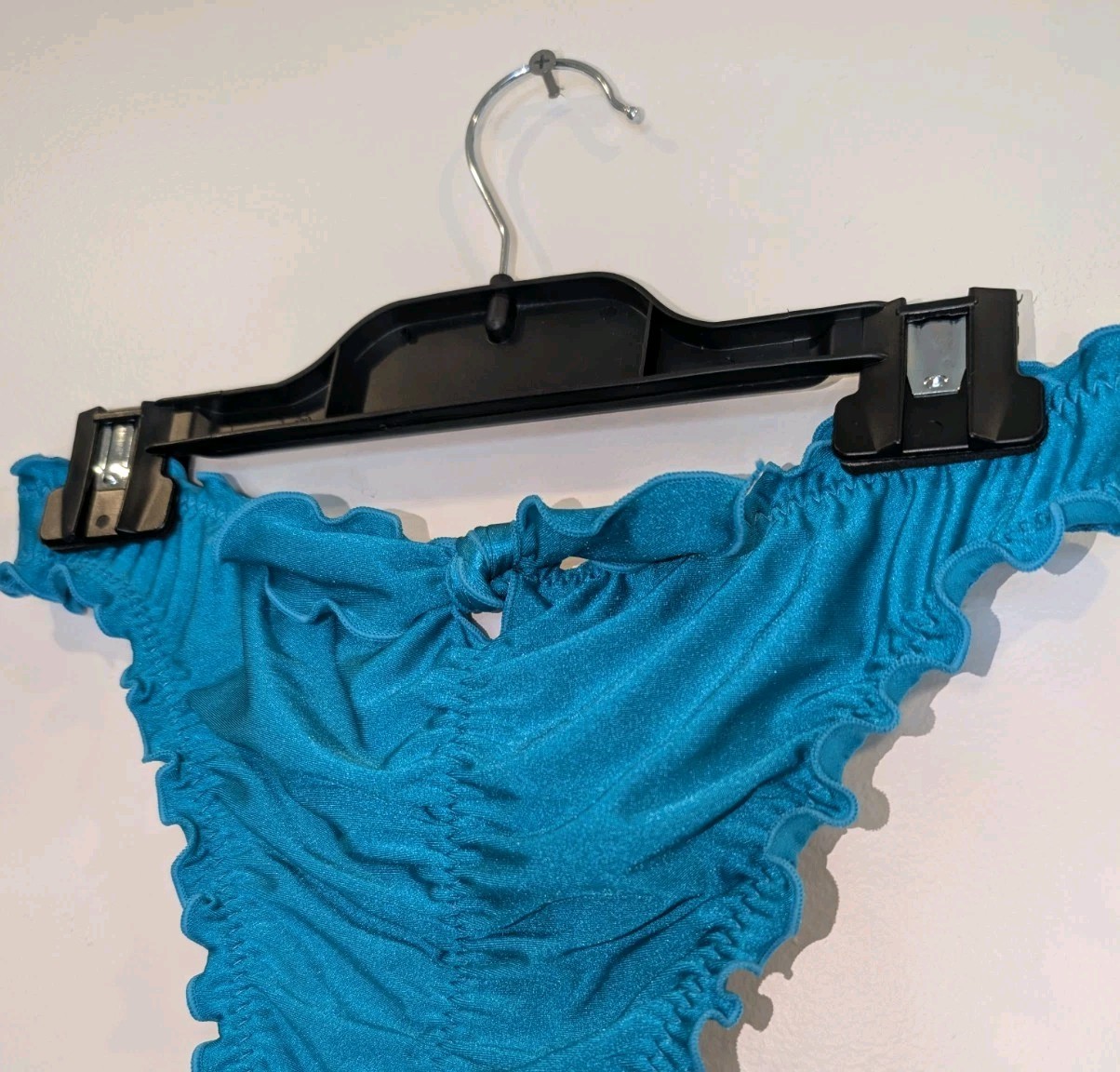 Seafolly Bikini Bottom Shimmer Hipster AU8 US4 New Tags Eden Blue RRP $64.95