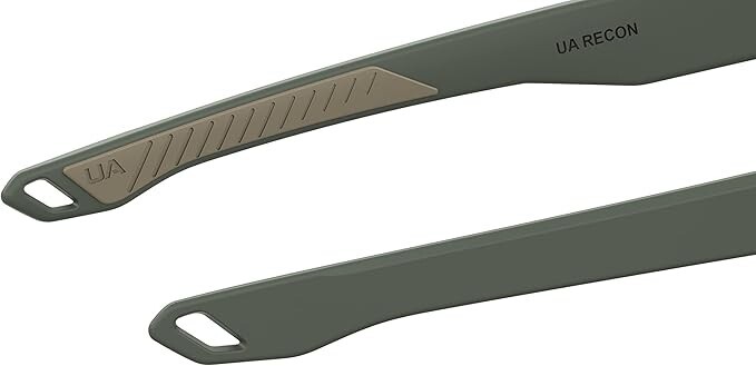 New Under Armour Polarized Men’s Sunglasses RECON 0DLD/6A Matte Green Brown 64mm