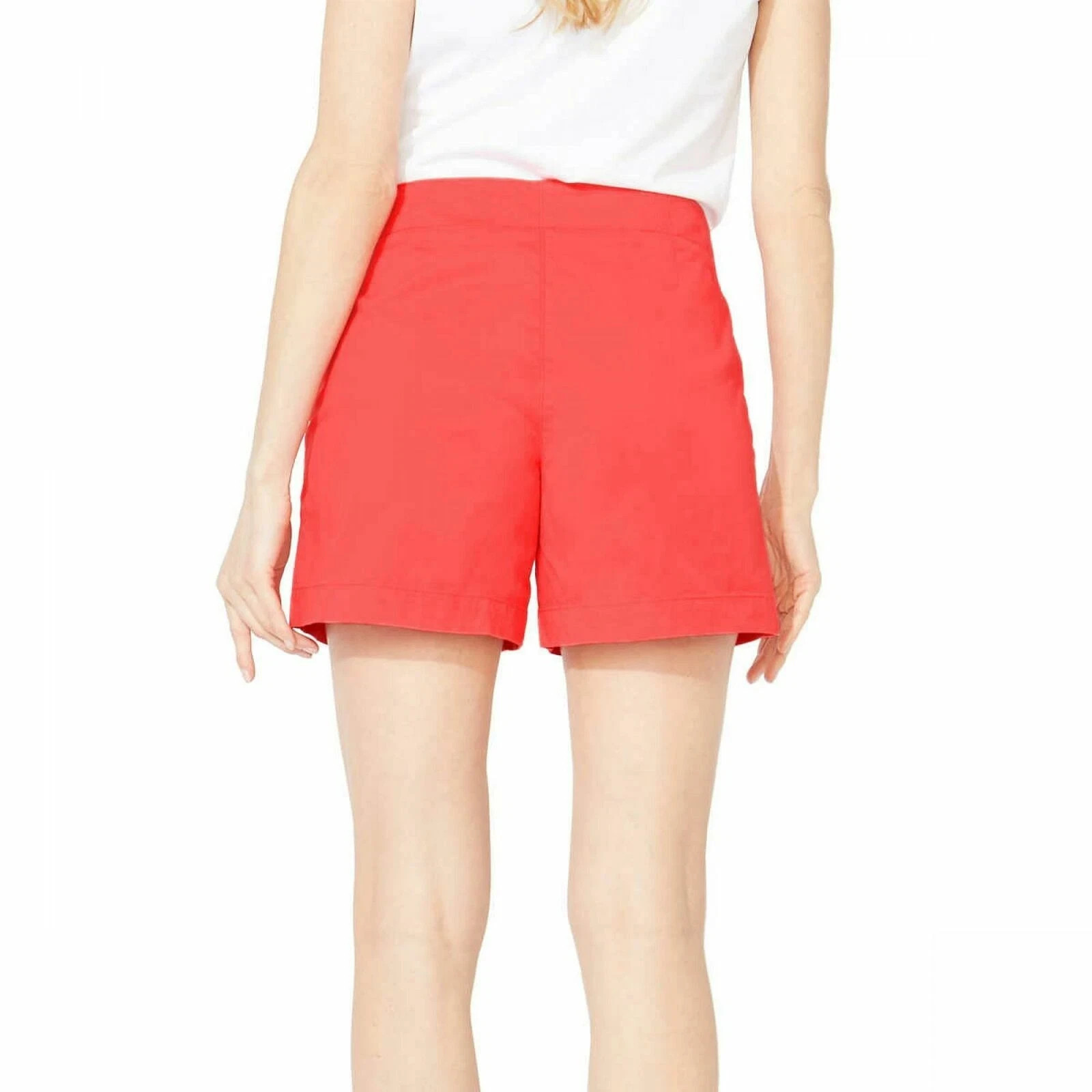 Nautica Cotton Stretch Twill Shorts Red size 12 New with Tags