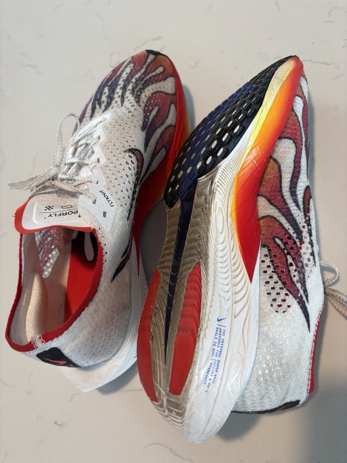 Nike ZoomX Vaporfly 3 Next% Ekiden Pack FlyKnit White/Red HQ3504-100
