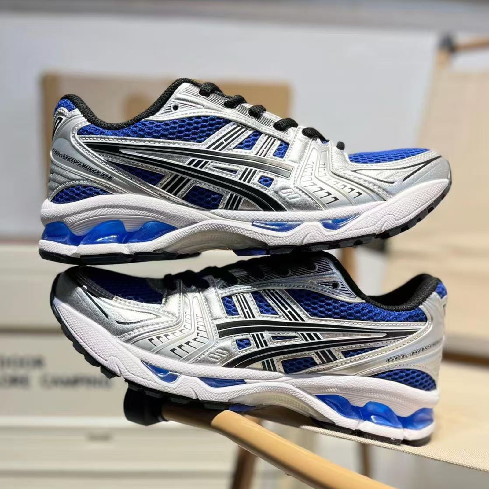 Monaco Blue Silver | Asics Gel Kayano 14 | 1201A019-401 | Men s Sneakers🎁US7-13