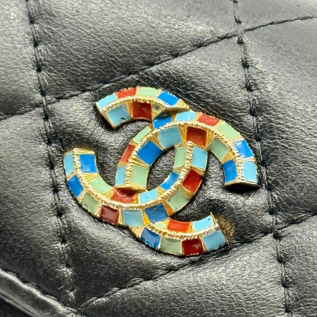 Excellent Condition CHANEL Chanel Matelass Trifold Wallet