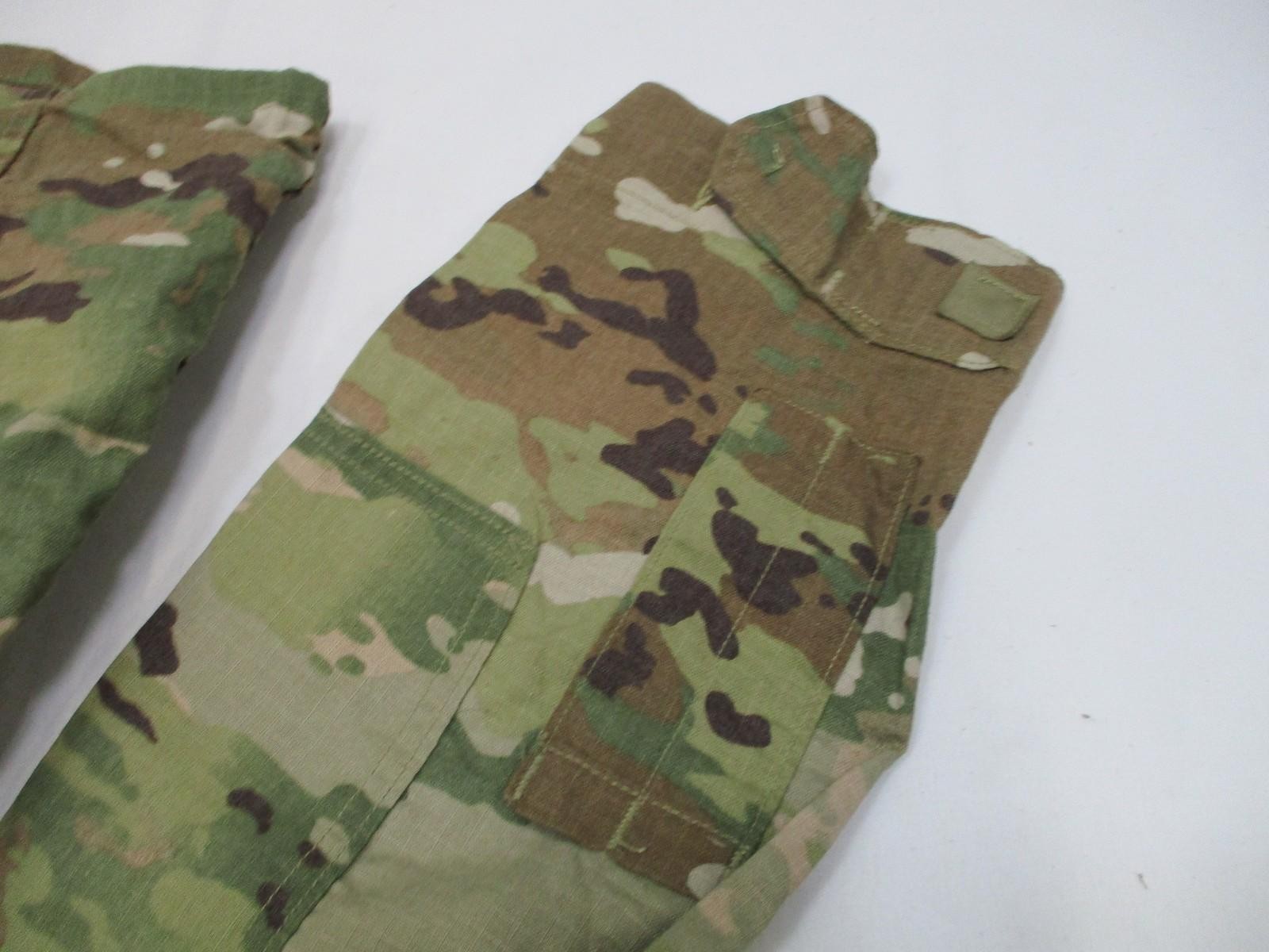 New US Army Combat Uniform ACU Flame Resistant Coat Medium Regular MultiCam
