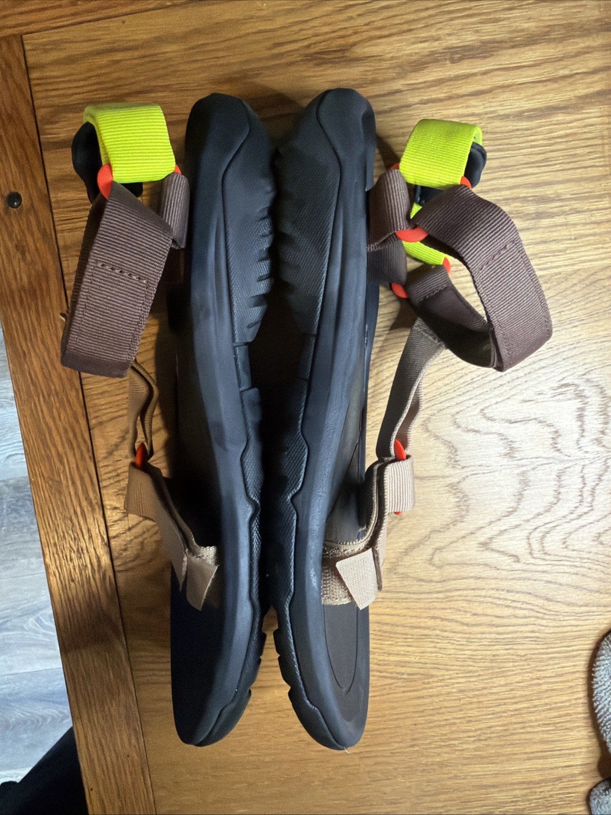 TEVA HURRICANE XLT2 BROWN BLACK MULTI STRAP SPORT TRAIL SANDALS SIZE 11 Mens