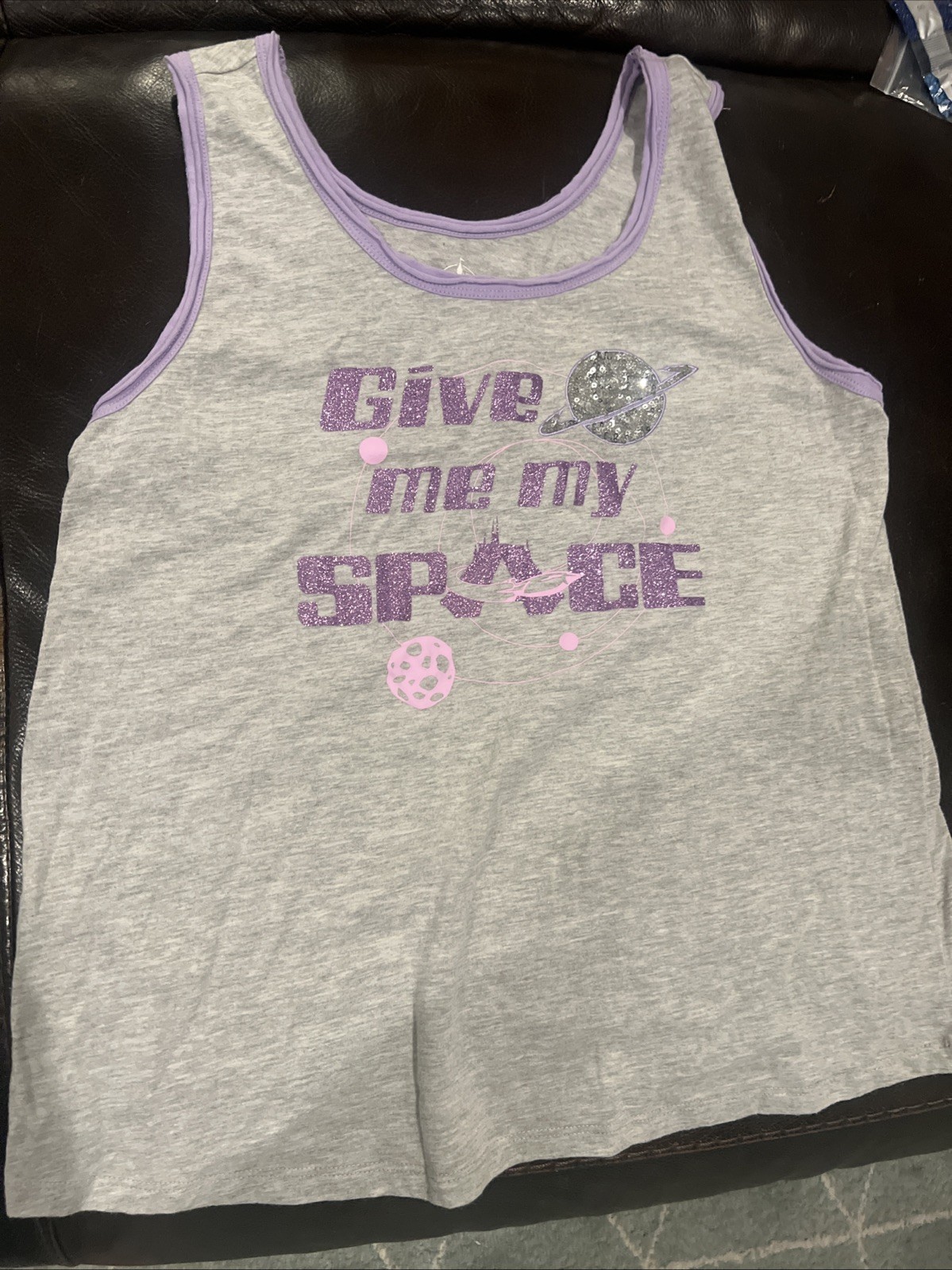 Disney space mountain women’s large tank top