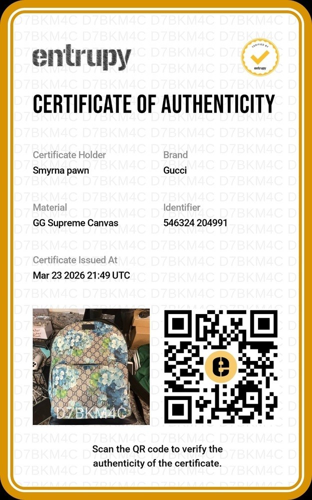 Gucci Blooms GG Supreme Backpack – Model 546324 SPB-TS 364088