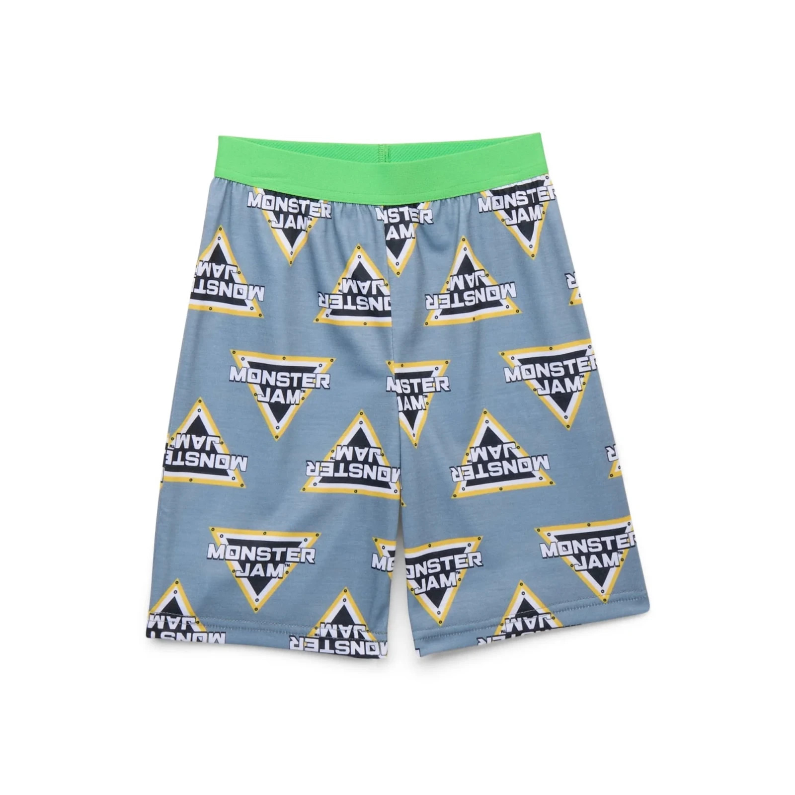 Monster Jam 2-Piece Short Sleeve Top & Shorts Pajama Set, Sizes S/L