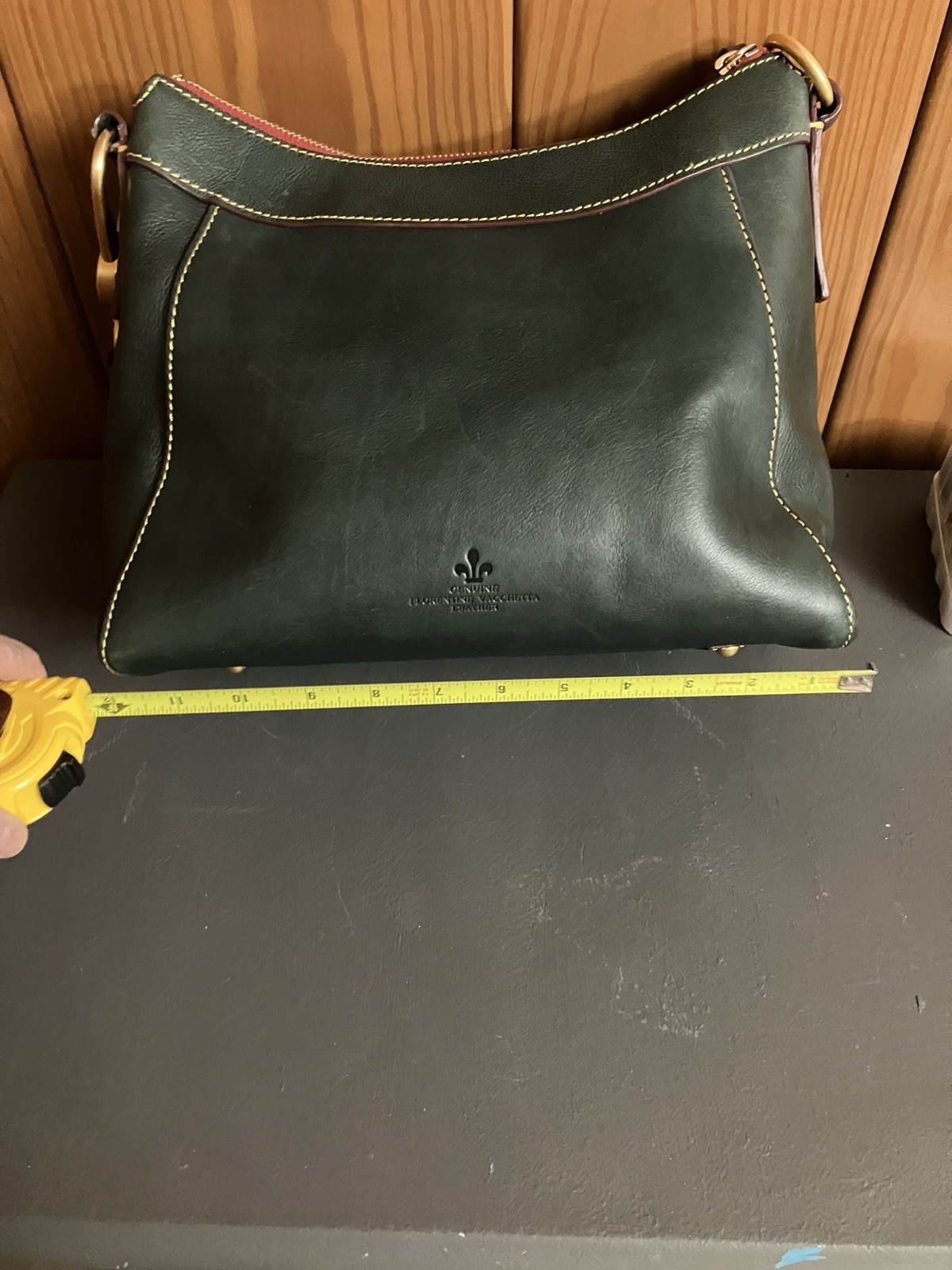 Dooney & Bourke Florentine Large Cassidy Hobo Shoulder Handbag~RARE TEAL