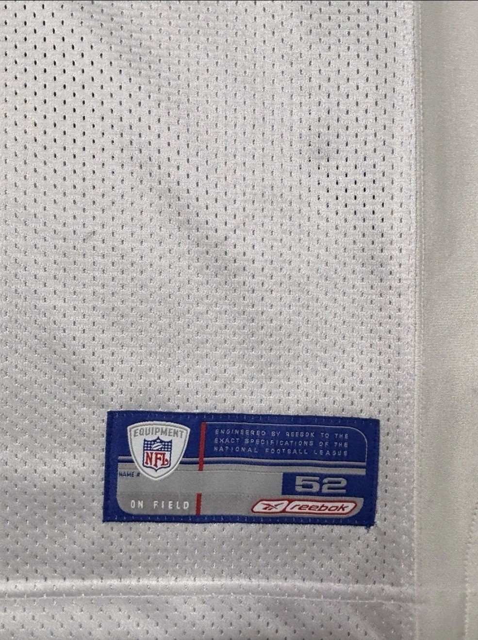 Minnesota Vikings Antoine Winfield Reebok Authentic Football Jersey Size 52