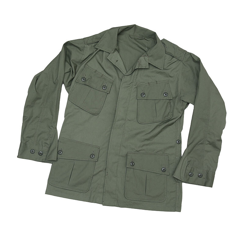 Vietnam US Army Coat Shirt Repro New US Olive Green 107 Tropical Jungle Jacket