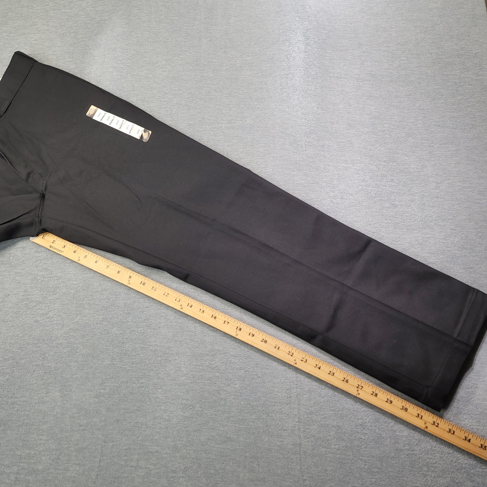 Dickies Pants Mens 34×32 Black 874 Original Fit Work Pant Straight Leg Logo NWT