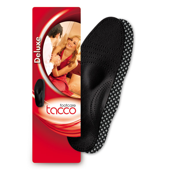 TACCO Deluxe Orthotic Insoles For Women size 5 – 10 Balck Color