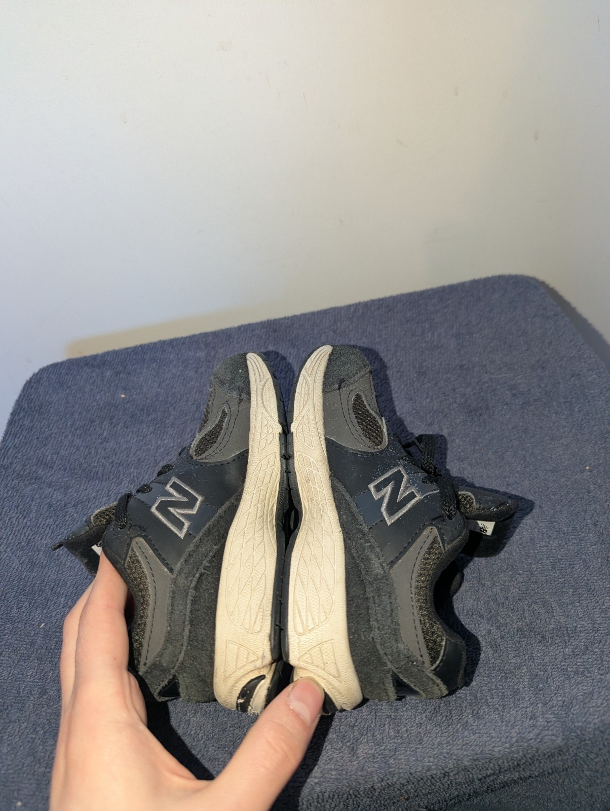 New Balance 2002R Toddler Black Phantom Size 10 M Sneakers IC2002BK