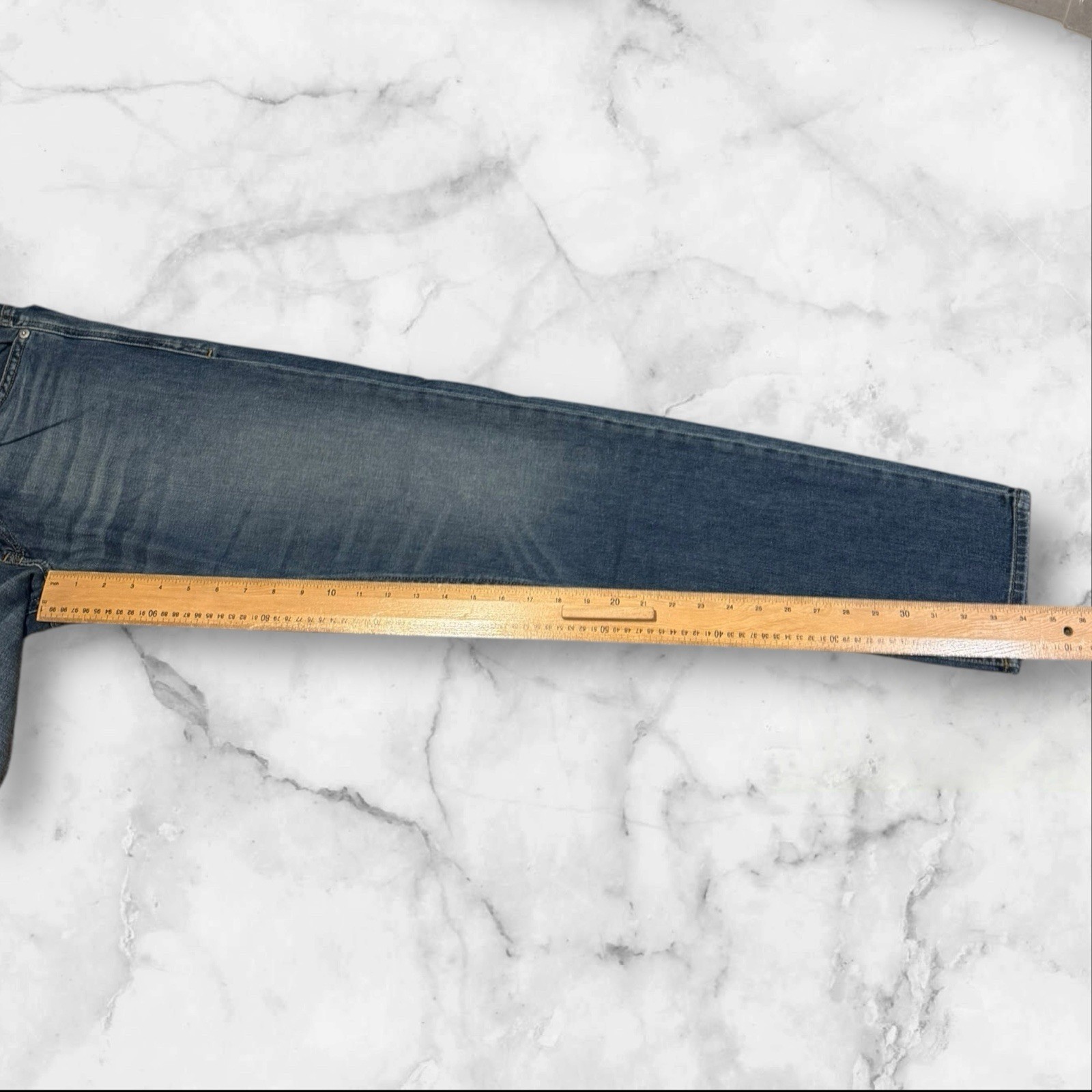 Mens Denim Blue Diesel Industry Thommer Slim Fit Jeans – Size 32L (W32 L34) R228