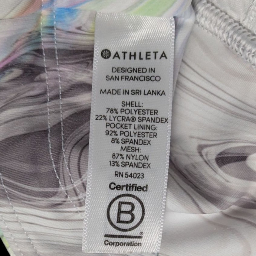 Athleta Contender Opal Capri Leggings Women’s Size XXS Tight Pockets Drawstring