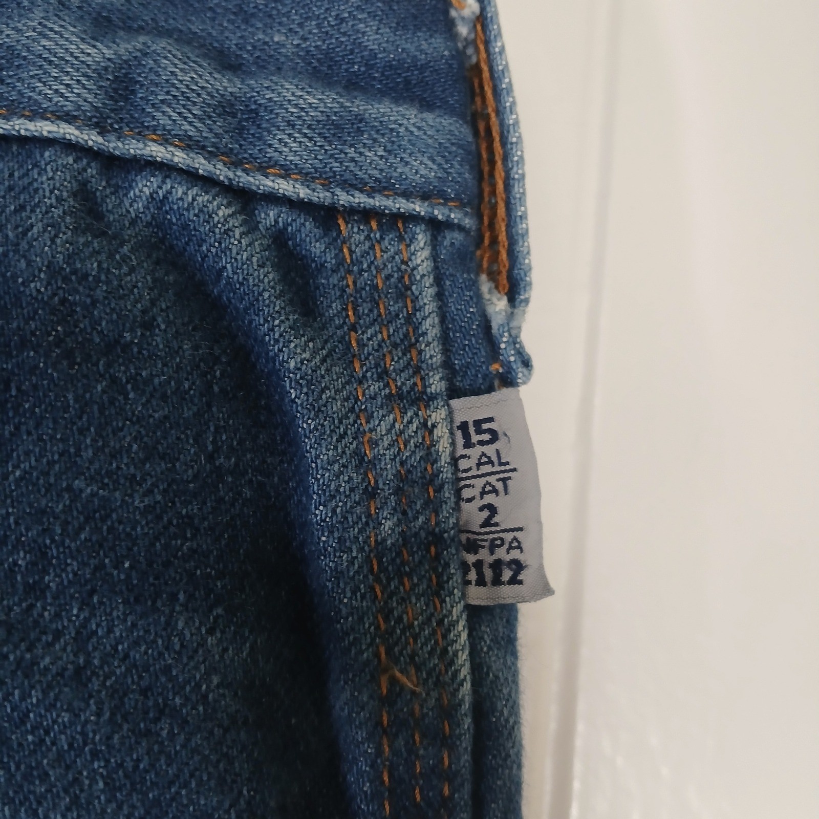 Tyndale FRMC Flame Resistant Jeans Mens 36×34 Blue Work Pants F290T Made in USA