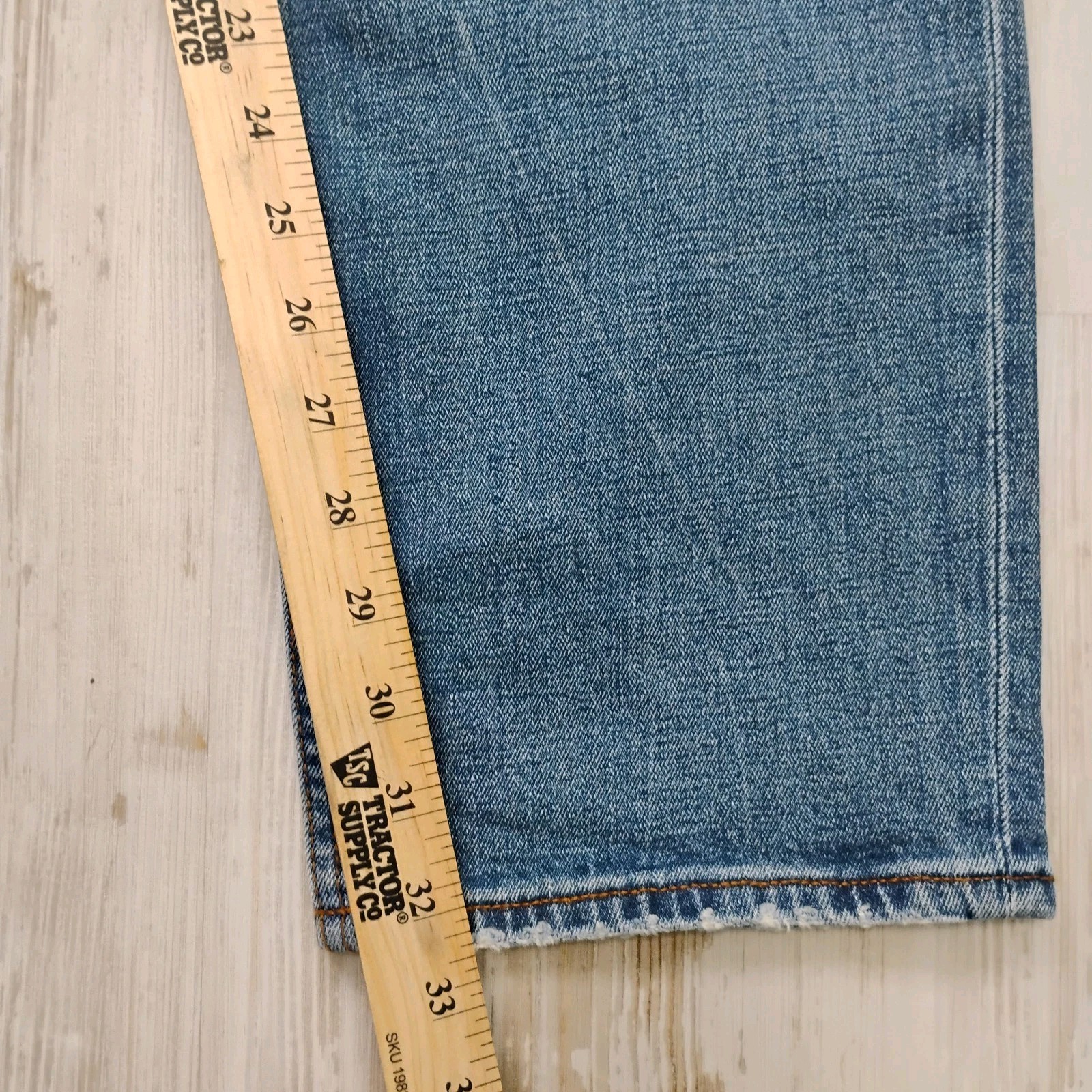 Abercrombie & Fitch 90s Slim Straight Ultra High Rise Jeans 34/18 (Actual 38×32)
