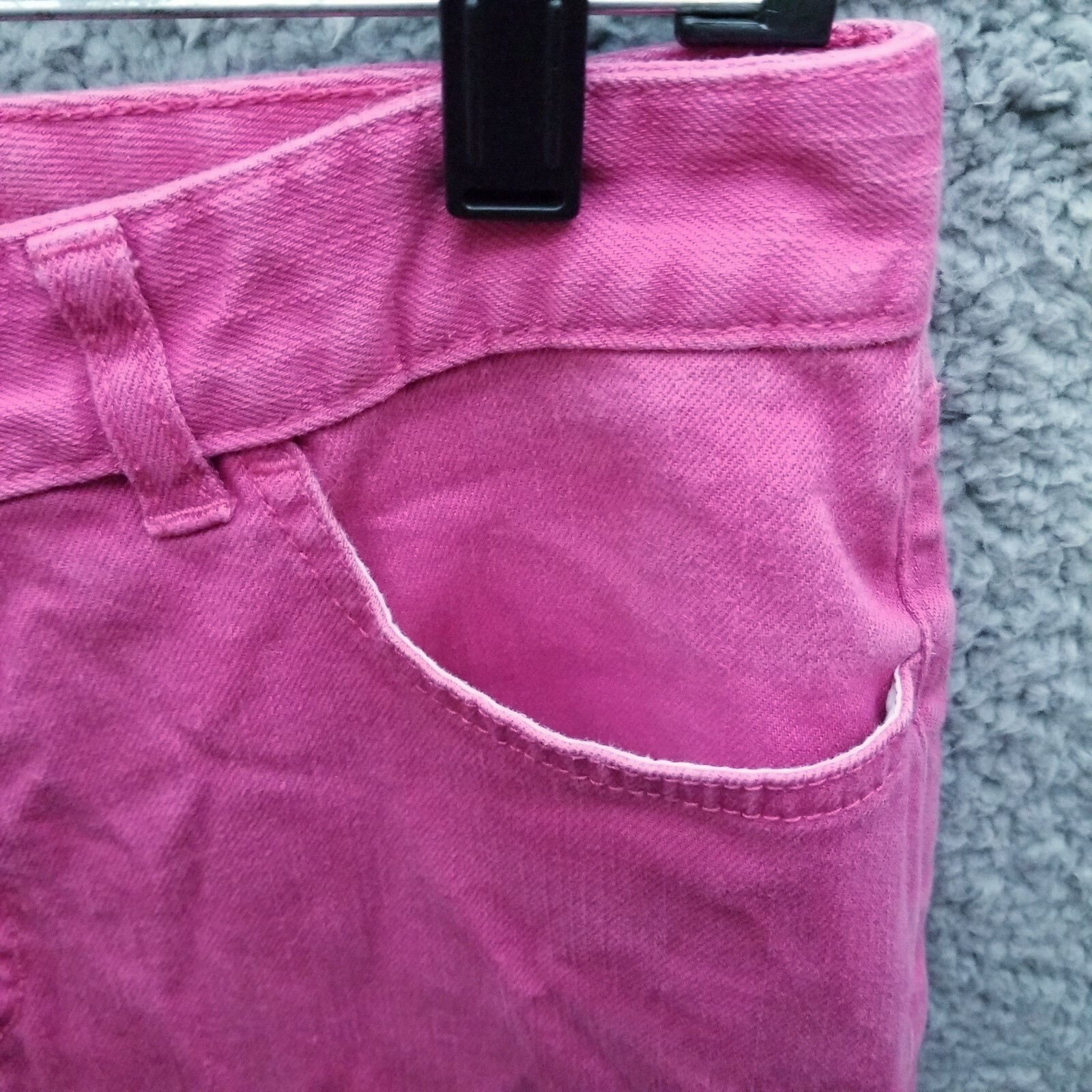 Chaps Women’s Madden 6 Pink Jeans 97% Cotton 3% Elastane 31.5″ 30.5″ 8.5″