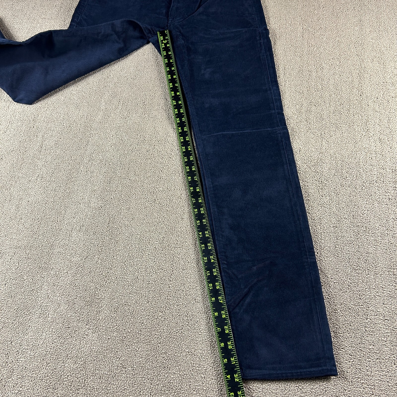 J.Crew Men’s 484 Slim Fit Corduroy Pants Blue Size 31X32 *Read* NWT MSRP $98