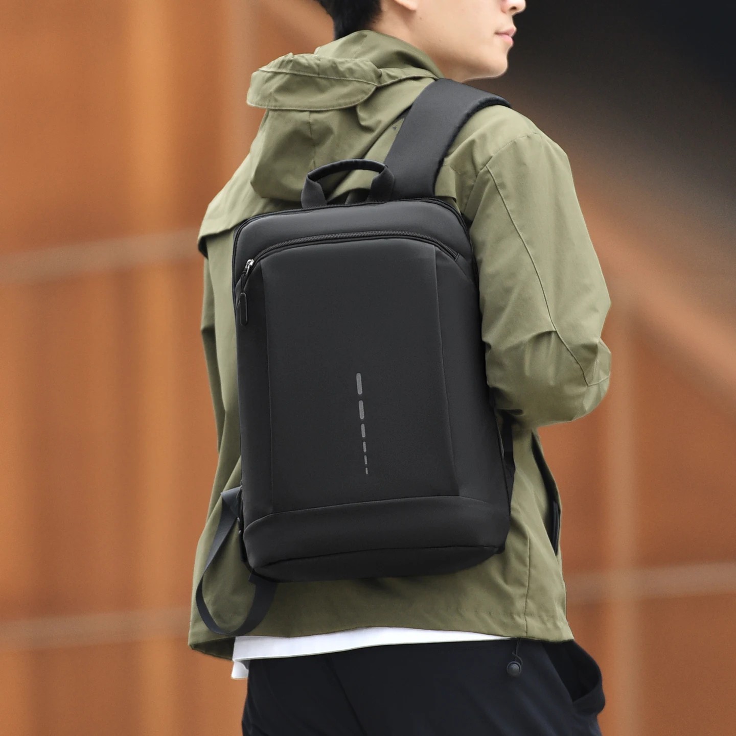 Waterproof 15.6in Laptop Backpack Ultra Lightweight Travel School Bag for Men
