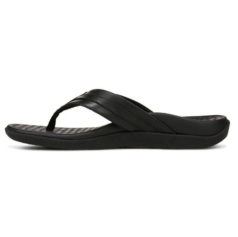 NEW Vionic Men’s Tide II Toe Post Sandal, Black