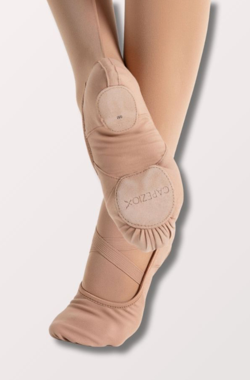 NEW Capezio Adult Hanami Canvas Ballet Shoes in Light Suntan (2037W)